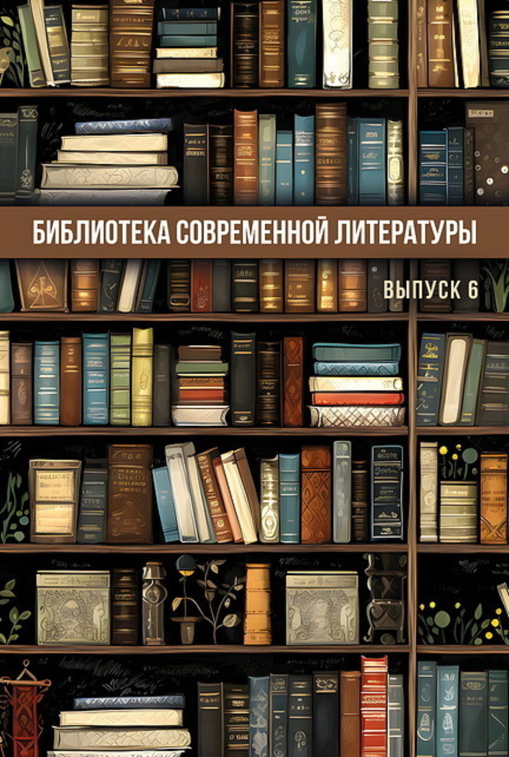 Обложка книги «Библиотека современной литературы. Выпуск 6»