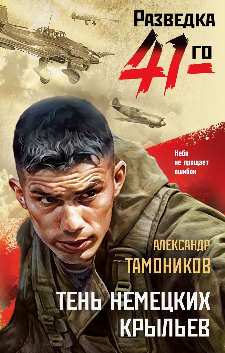 Обложка книги «Тень немецких крыльев»