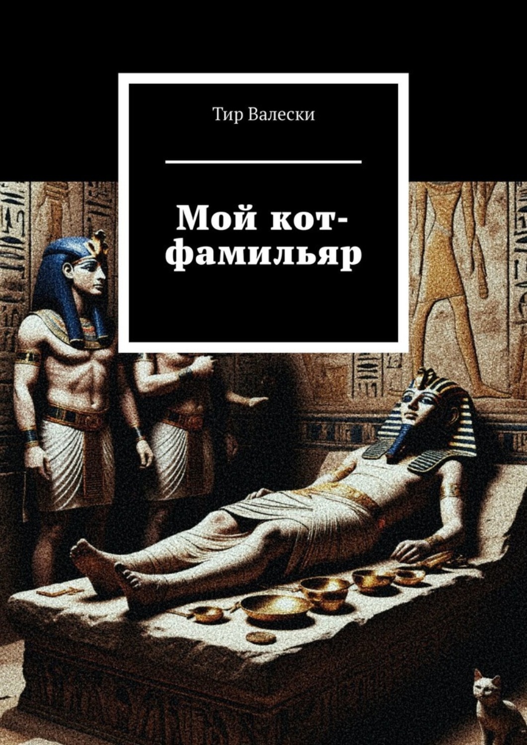 Обложка книги «Мой кот-фамильяр»