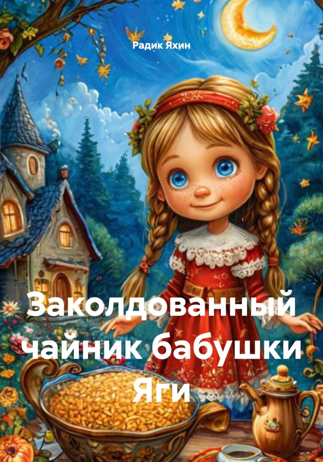 Обложка книги «Заколдованный чайник бабушки Яги»