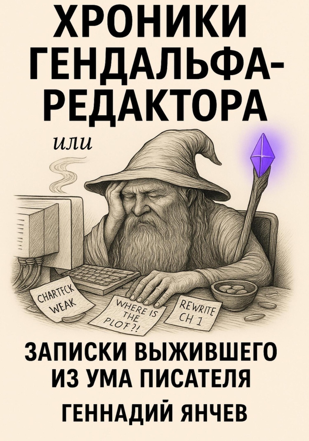 Обложка книги «Хроники Гендальфа-редактора…»