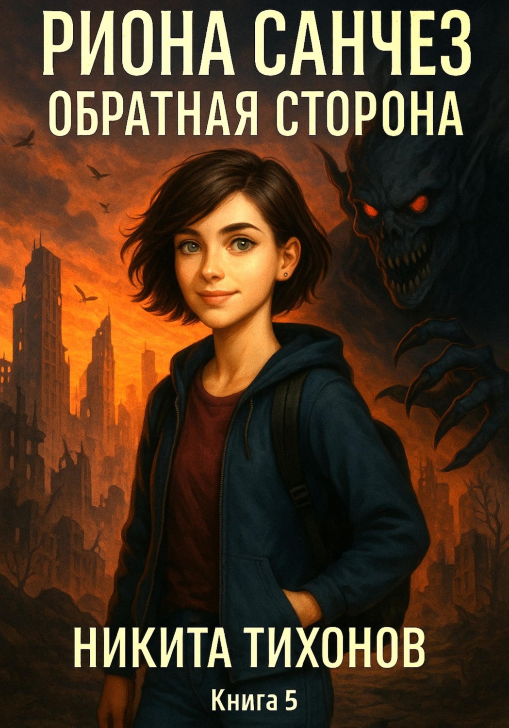 Обложка книги «Риона Санчез. Часть 5. Обратная сторона»