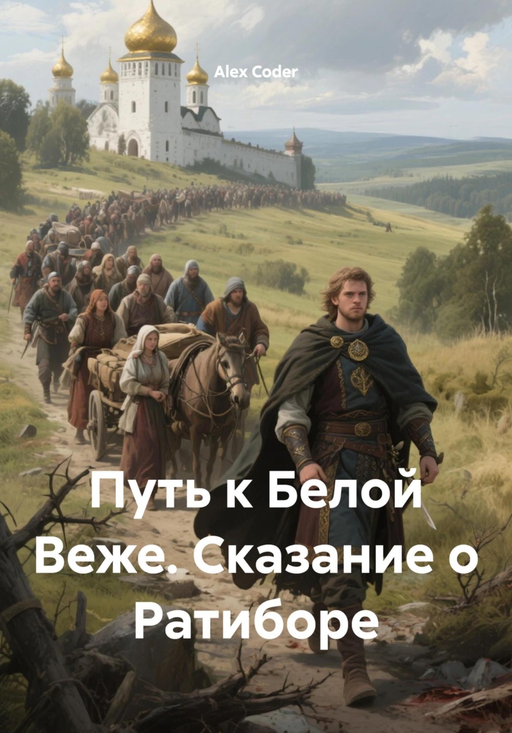 Обложка книги «Путь к Белой Веже. Сказание о Ратиборе»