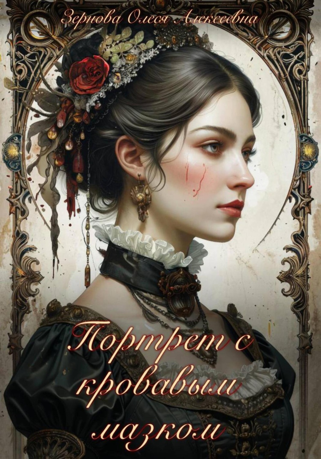 Обложка книги «Портрет с кровавым мазком»