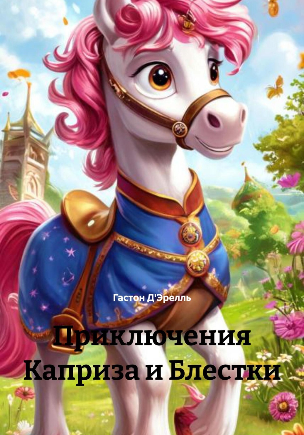 Обложка книги «Приключения Каприза и Блестки»