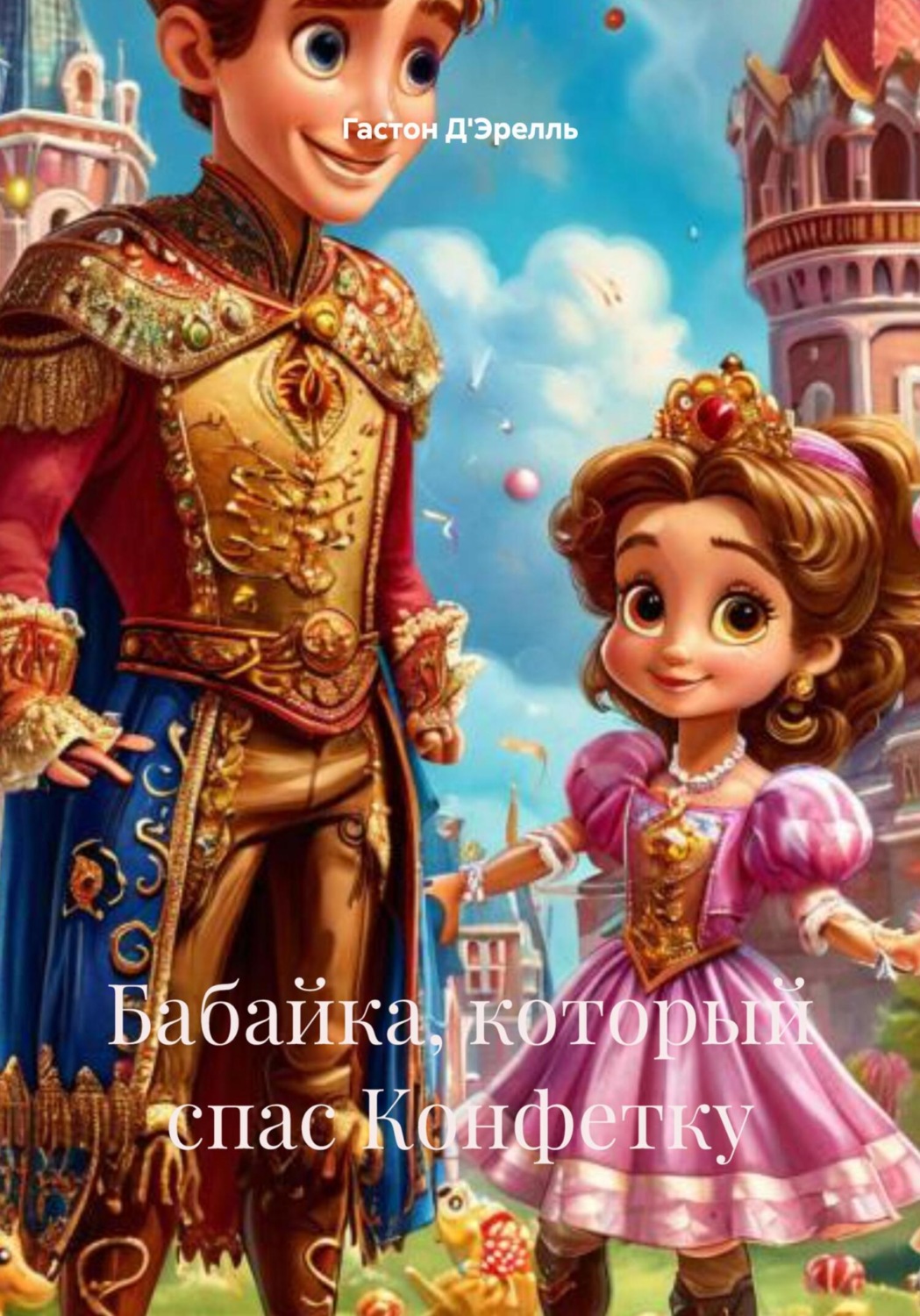 Обложка книги «Бабайка, который спас Конфетку»