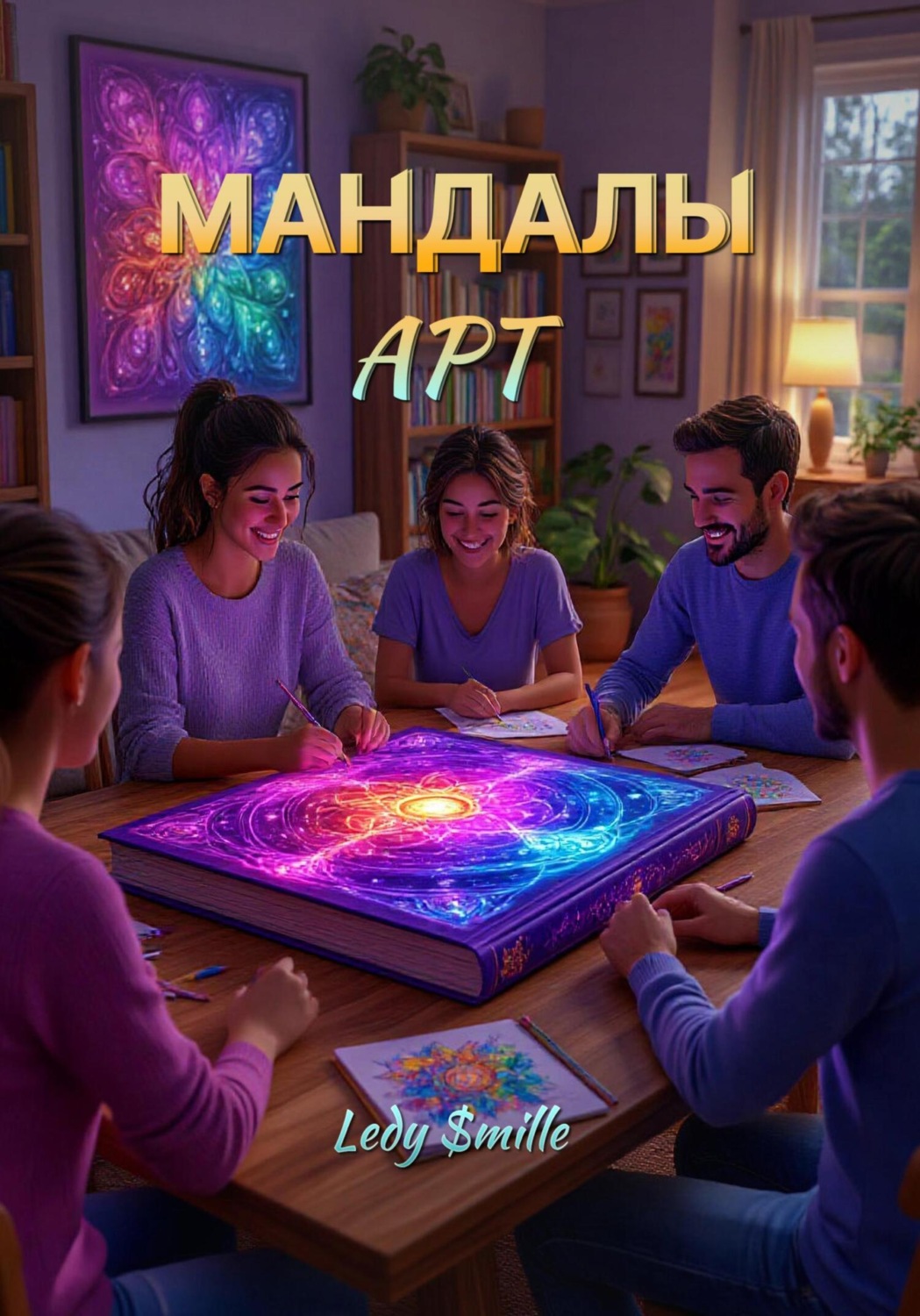 Обложка книги «МАНДАЛЫ АРТ»