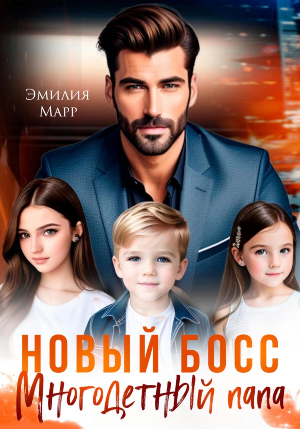 Обложка книги «Новый Босс. Многодетный папа»