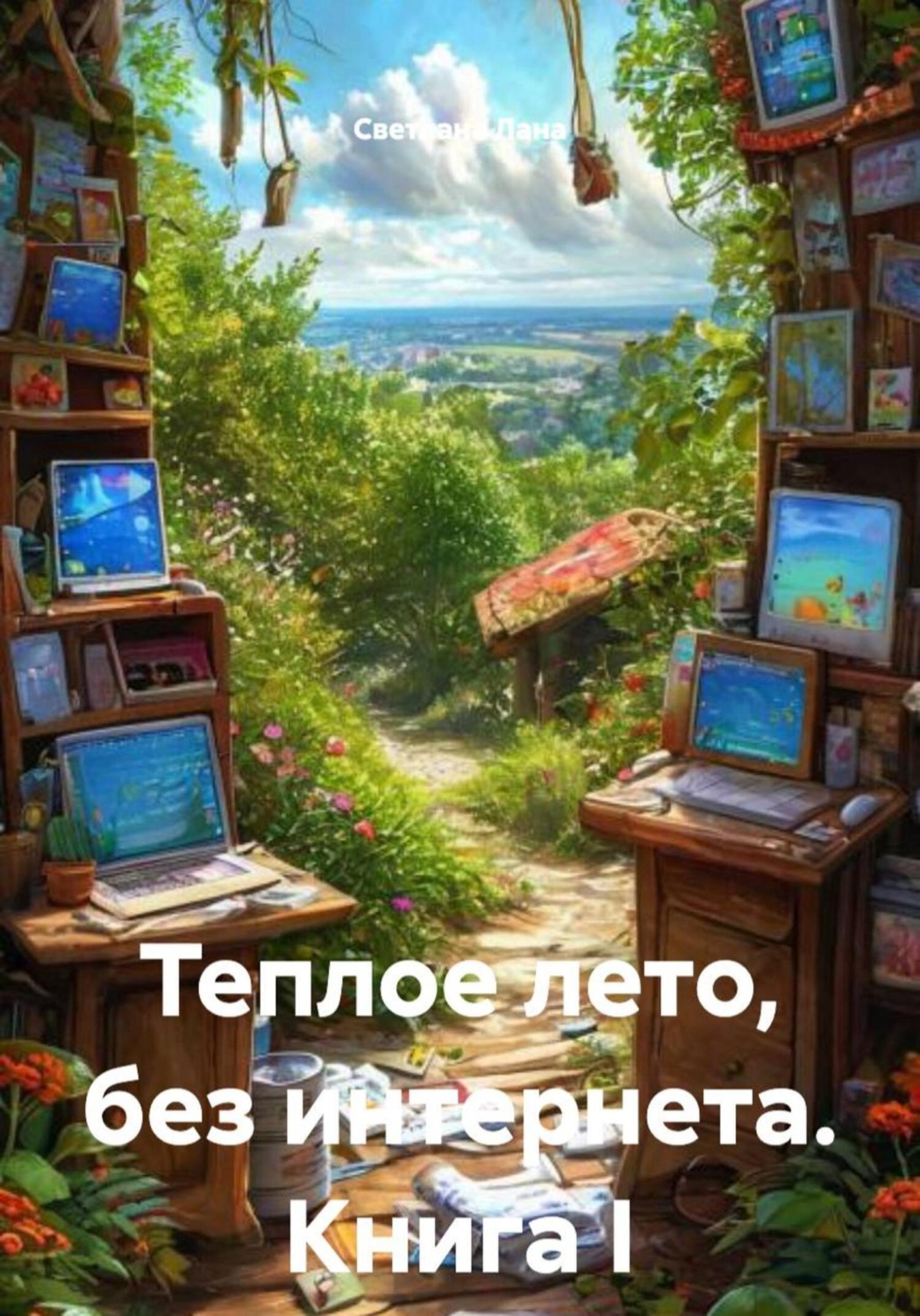 Обложка книги «Теплое лето, без интернета. Книга I»