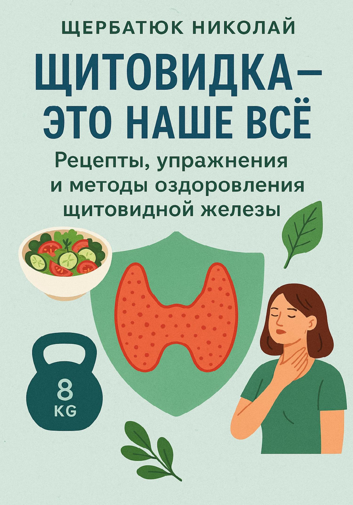 Обложка книги «Щитовидка – это наше все: Рецепты, упражнения и методы оздоровления щитовидной железы»