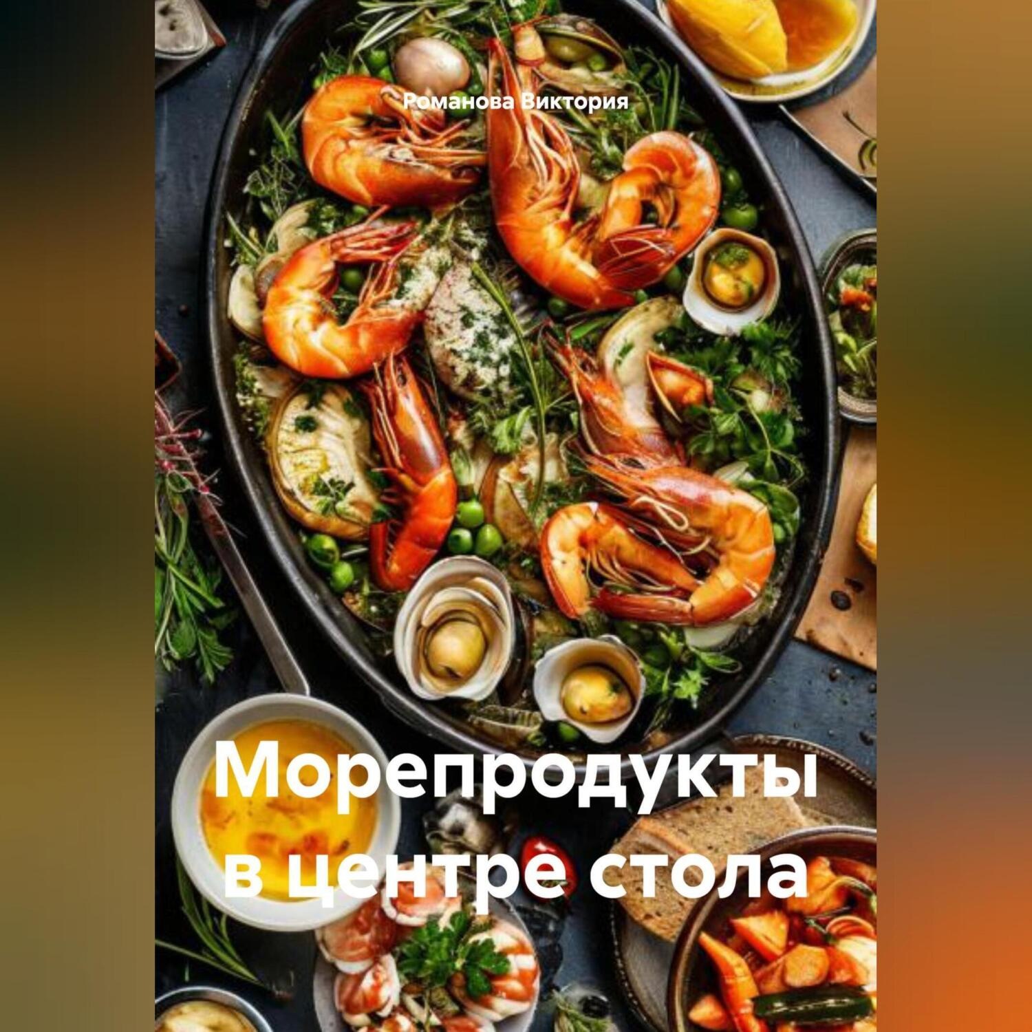 Обложка книги «Морепродукты в центре стола»