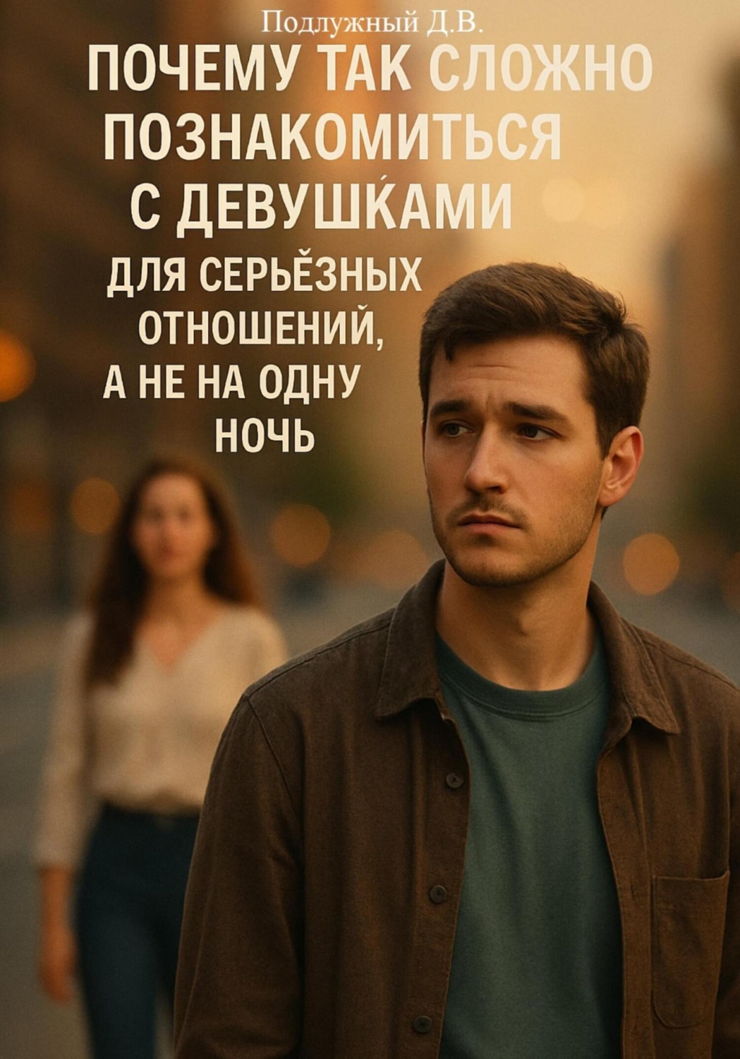 Обложка книги «Почему так сложно познакомиться с девушками для серьёзных отношений, а не на одну ночь»