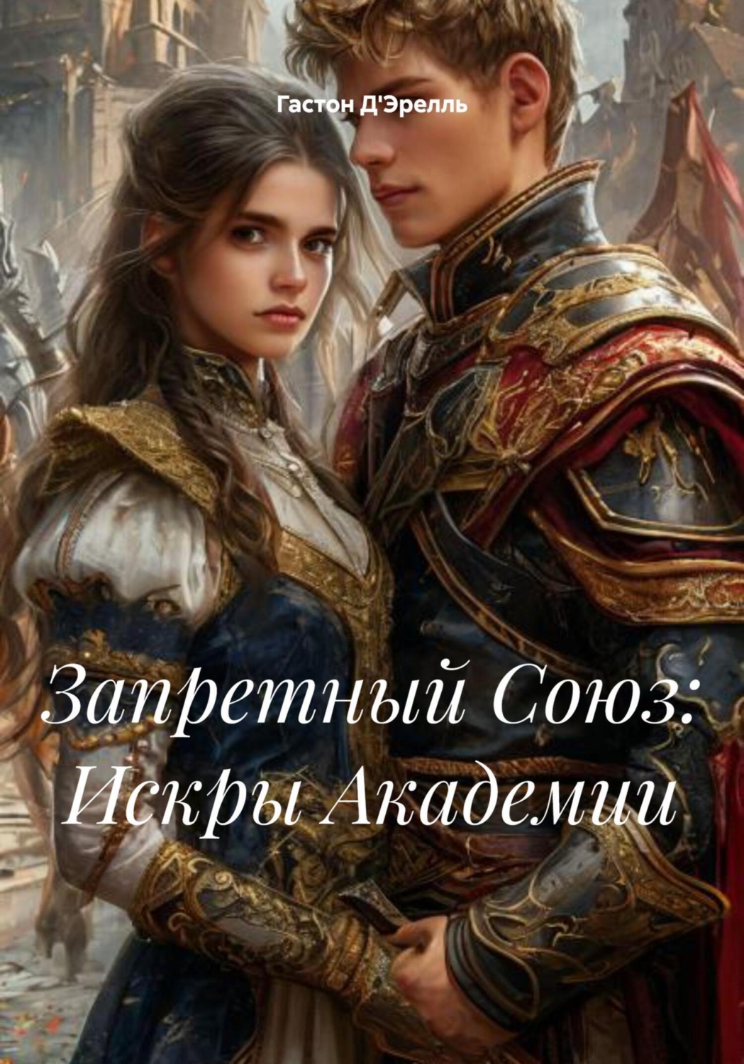 Обложка книги «Запретный Союз: Искры Академии»