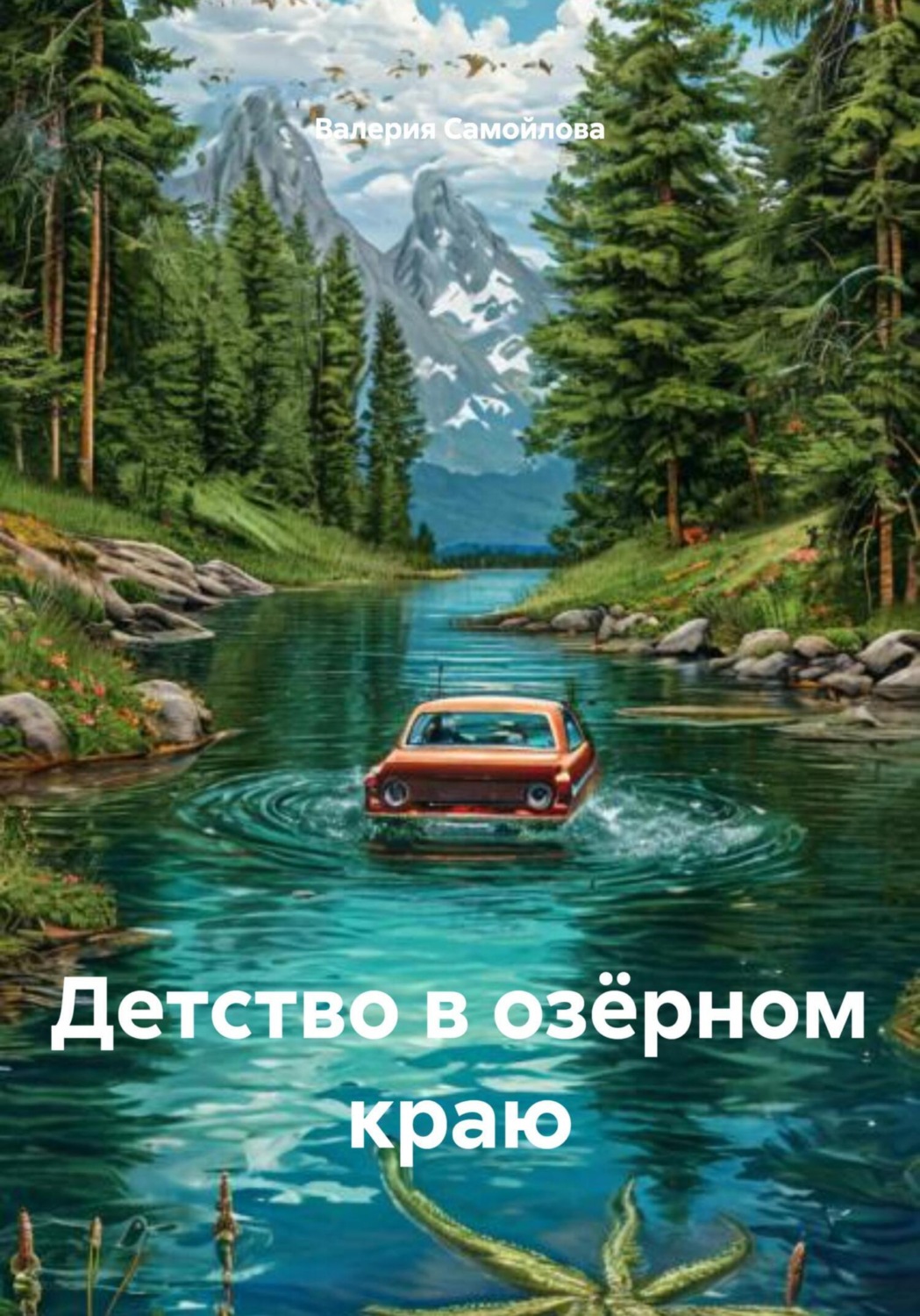 Обложка книги «Детство в озёрном краю»