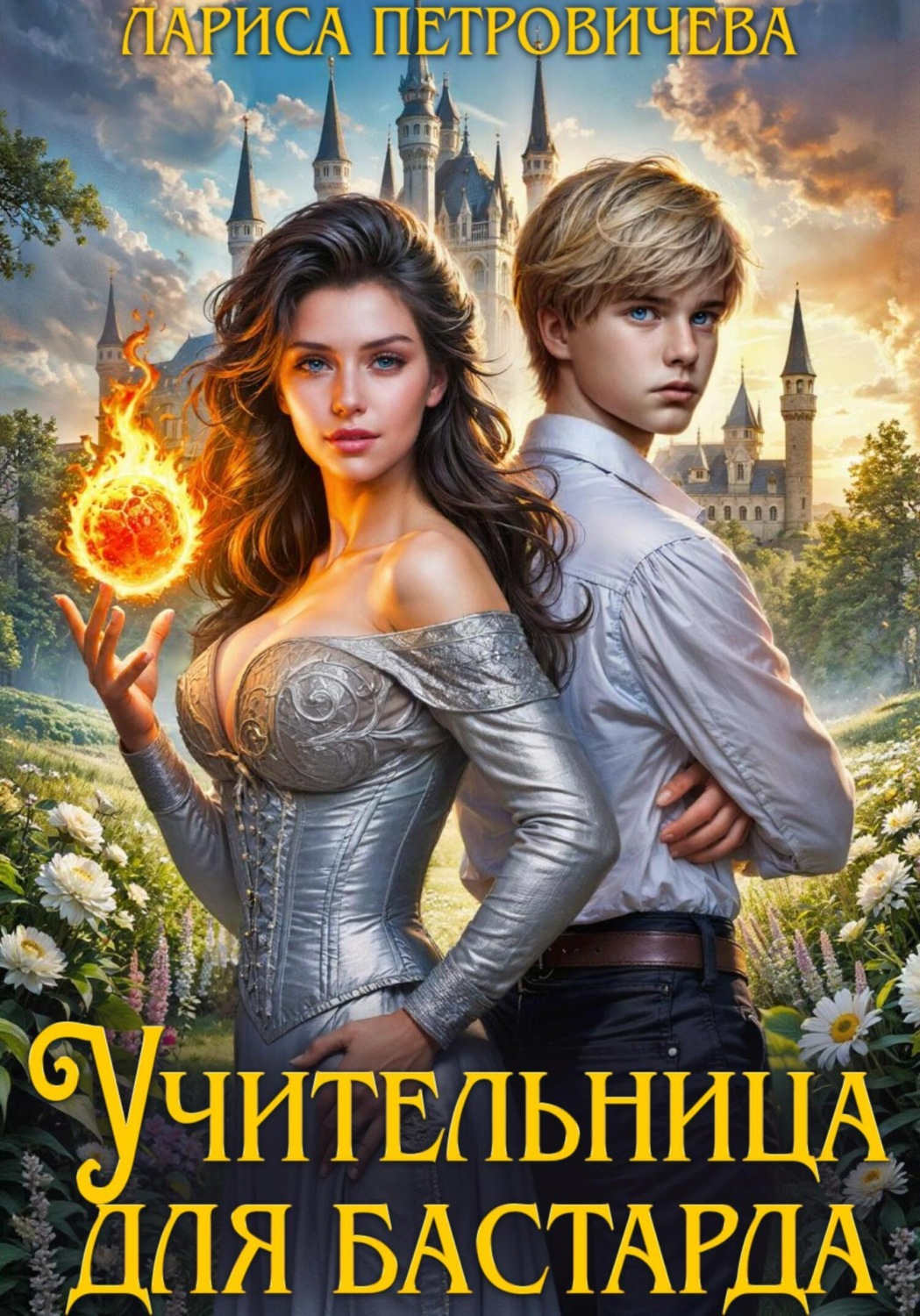 Обложка книги «Учительница для бастарда»