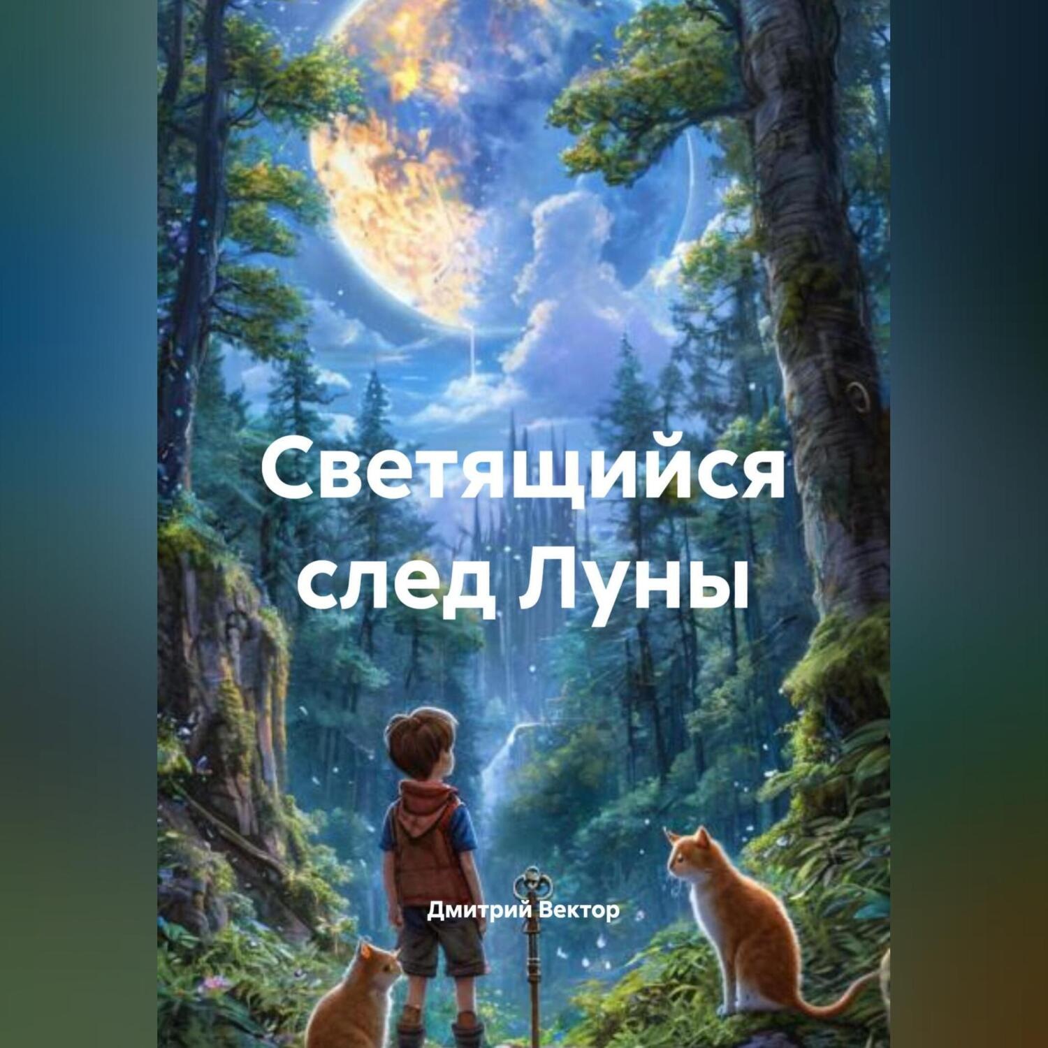 Обложка книги «Светящийся след Луны»