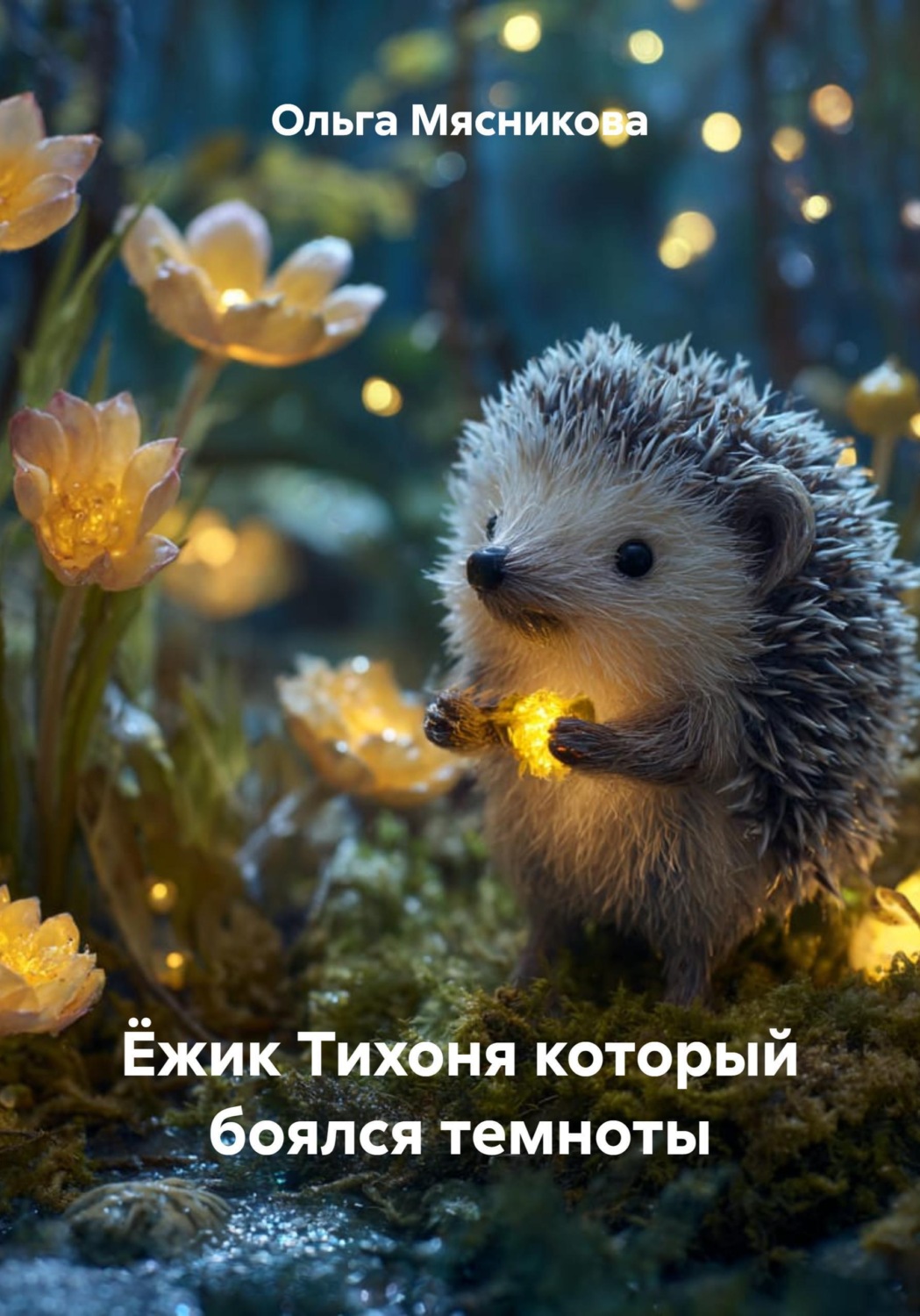 Обложка книги «Ёжик Тихоня который боялся темноты»