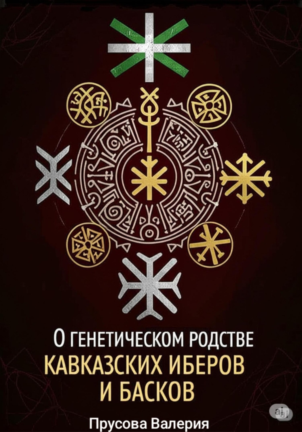 Обложка книги «О генетическом родстве кавказских иберов и басков. Состояние проблемы»