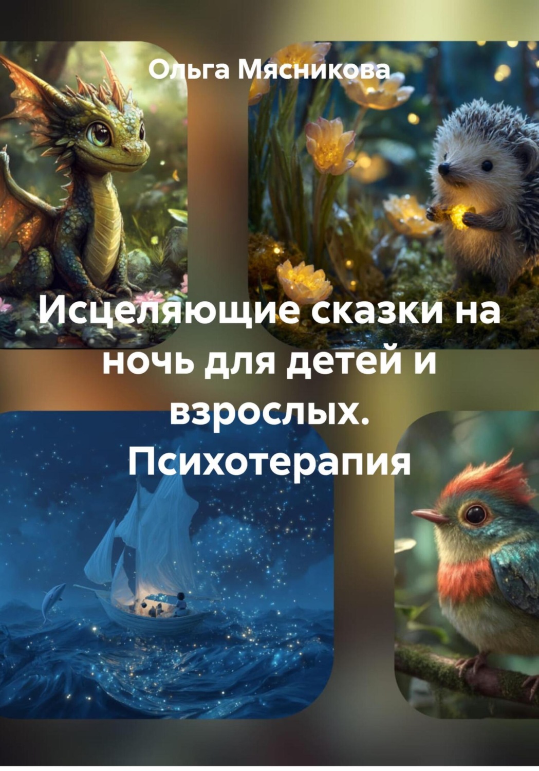 Обложка книги «Исцеляющие сказки на ночь для детей и взрослых. Психотерапия»