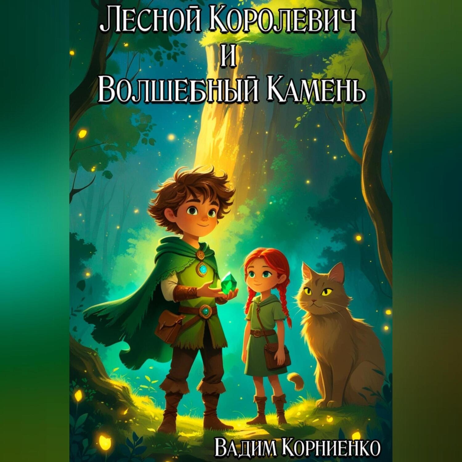 Обложка книги «Лесной Королевич и Волшебный Камень»