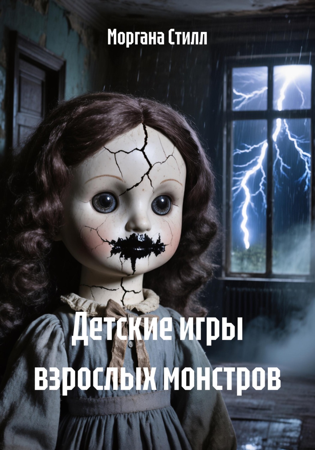 Обложка книги «Детские игры взрослых монстров»