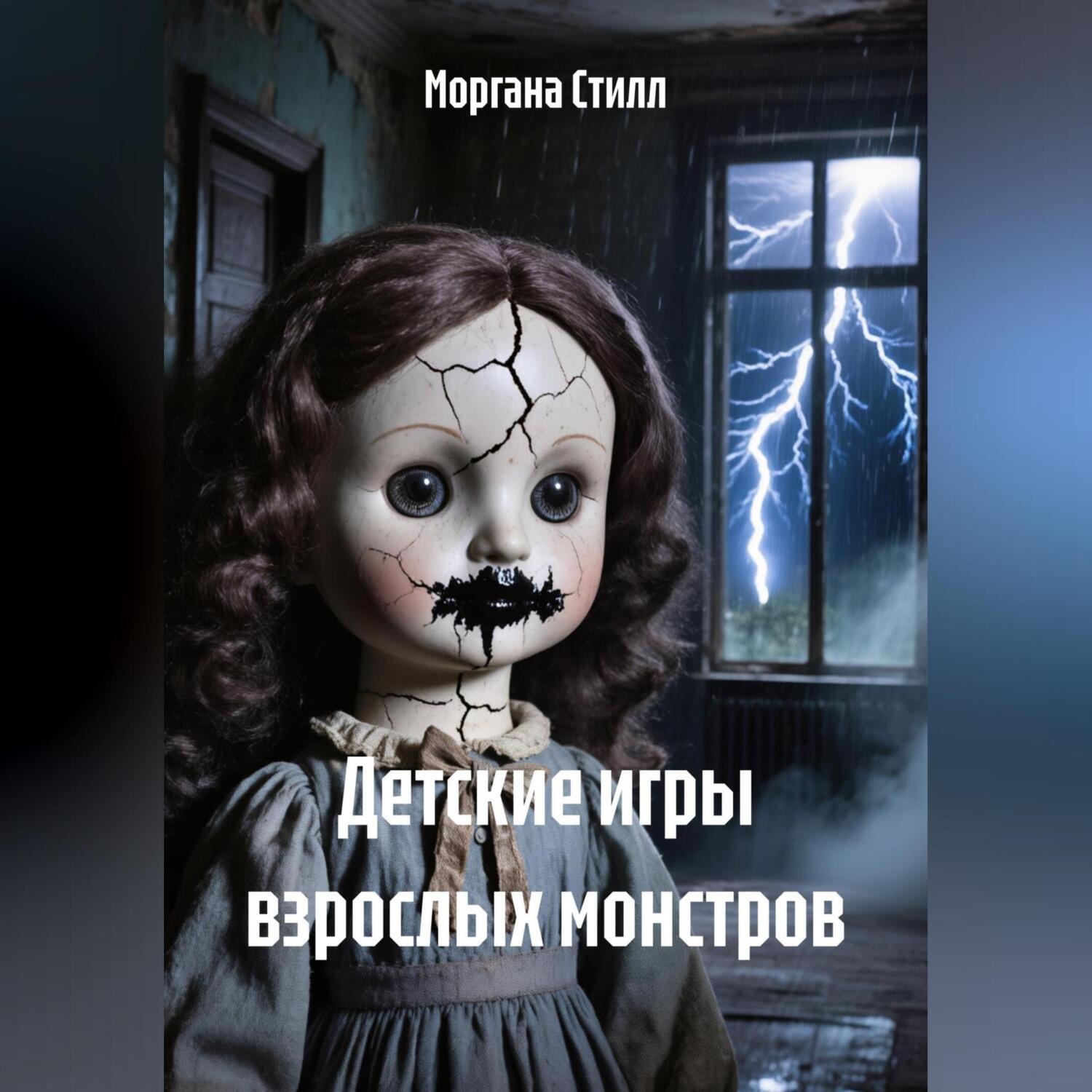 Обложка книги «Детские игры взрослых монстров»
