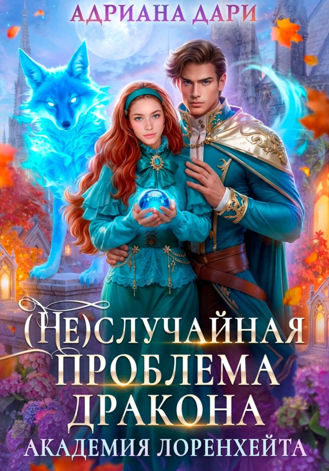 Обложка книги «(Не)случайная проблема дракона. Академия Лоренхейта»