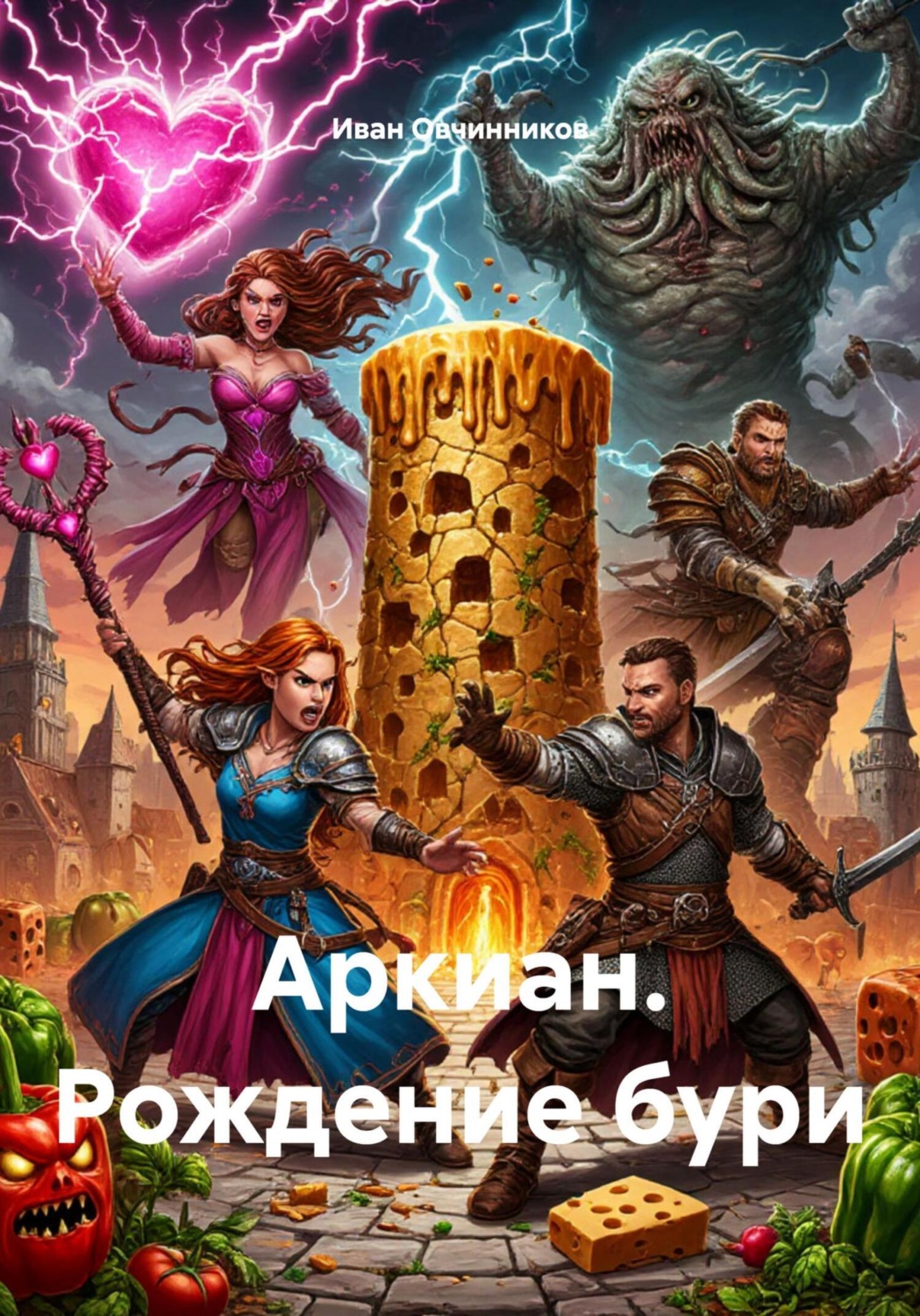 Обложка книги «Аркиан. Рождение бури»