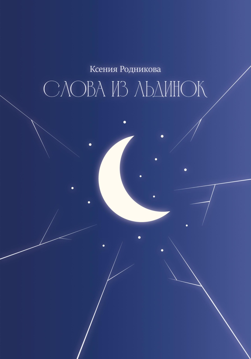 Обложка книги «Слова из льдинок»