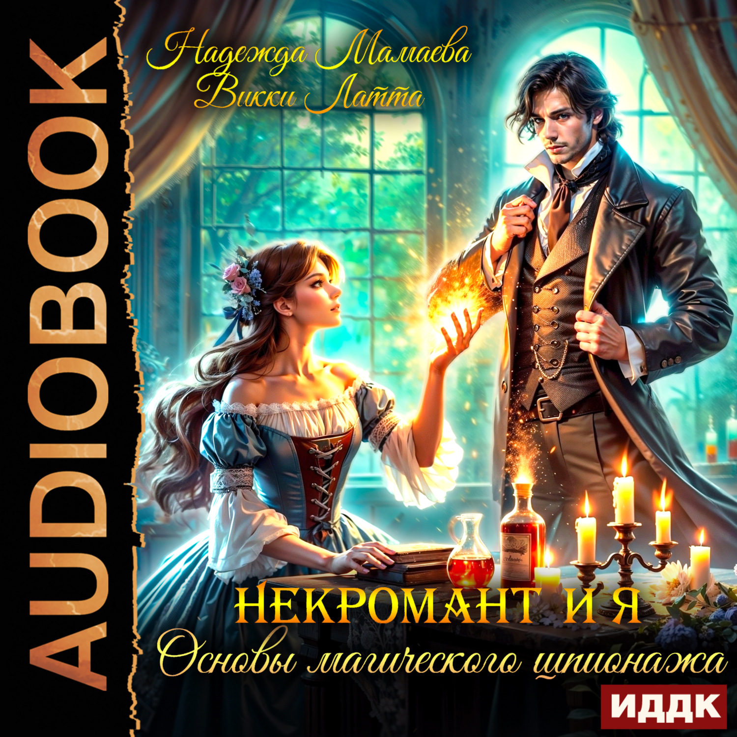 Обложка книги «Некромант и я. Основы магического шпионажа»