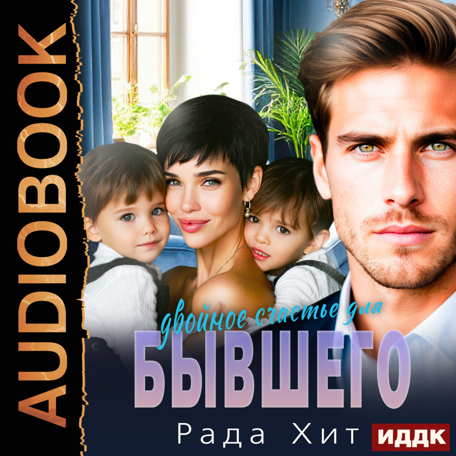 Обложка книги «Двойное счастье для бывшего»
