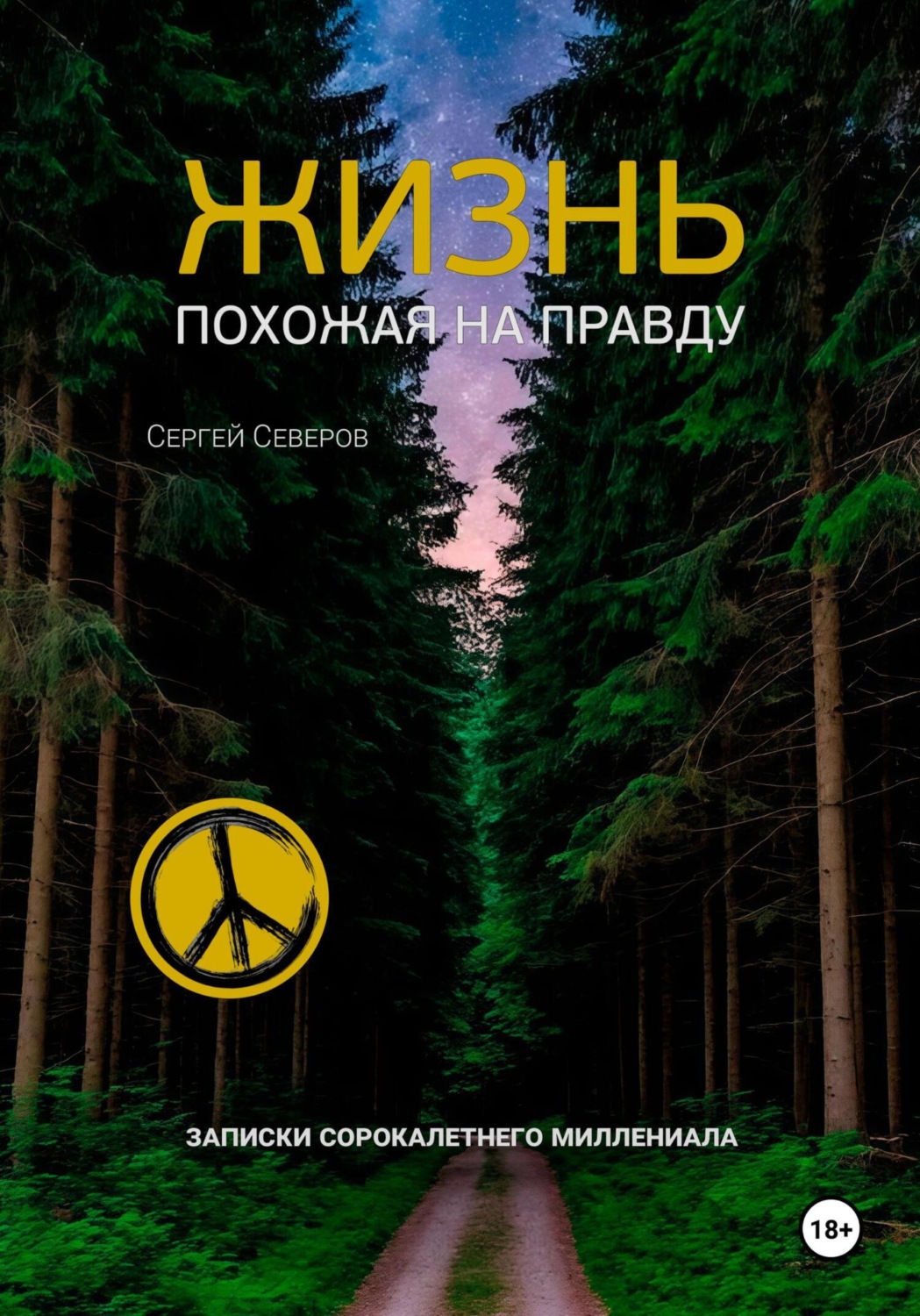 Обложка книги «Жизнь похожая на правду. Записки сорокалетнего миллениала»