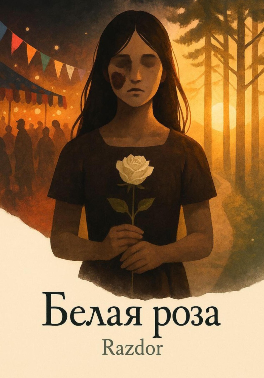 Обложка книги «Белая роза»