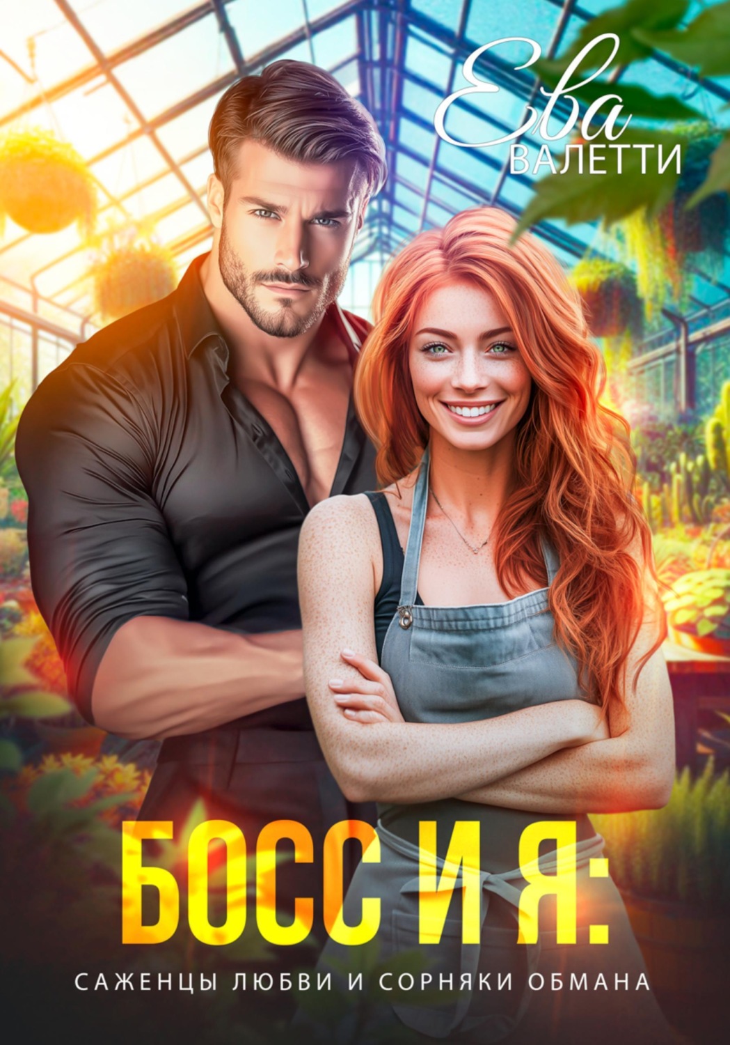 Обложка книги «Босс и я: саженцы любви и сорняки обмана»
