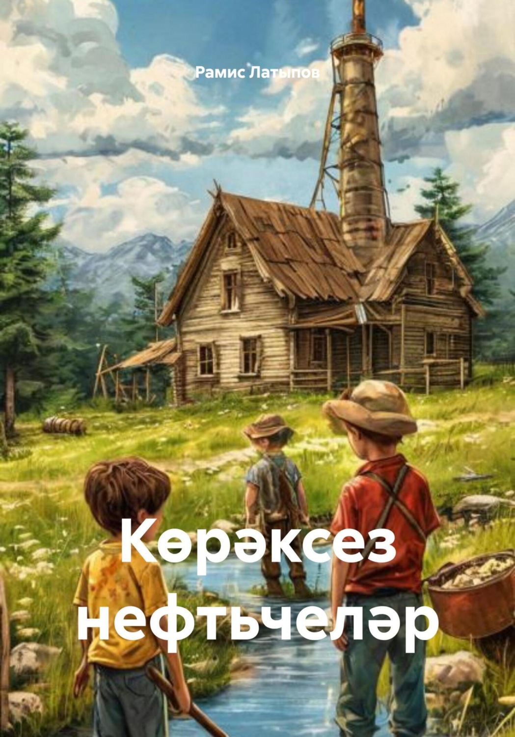 Обложка книги «Көрәксез нефтьчеләр»