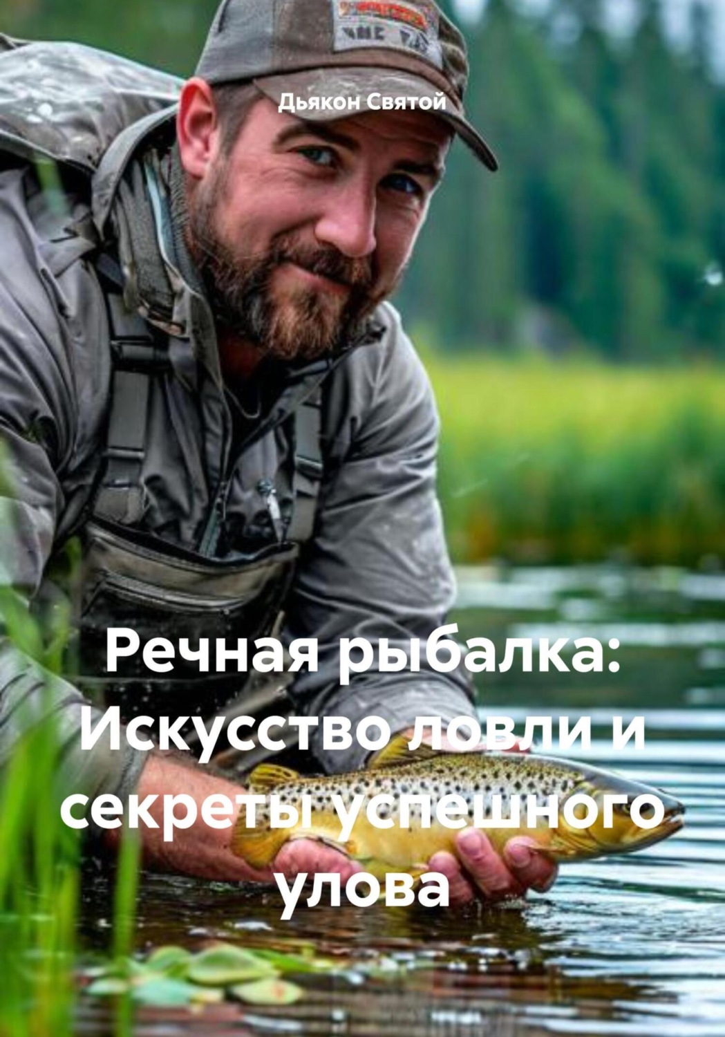 Обложка книги «Речная рыбалка: Искусство ловли и секреты успешного улова»