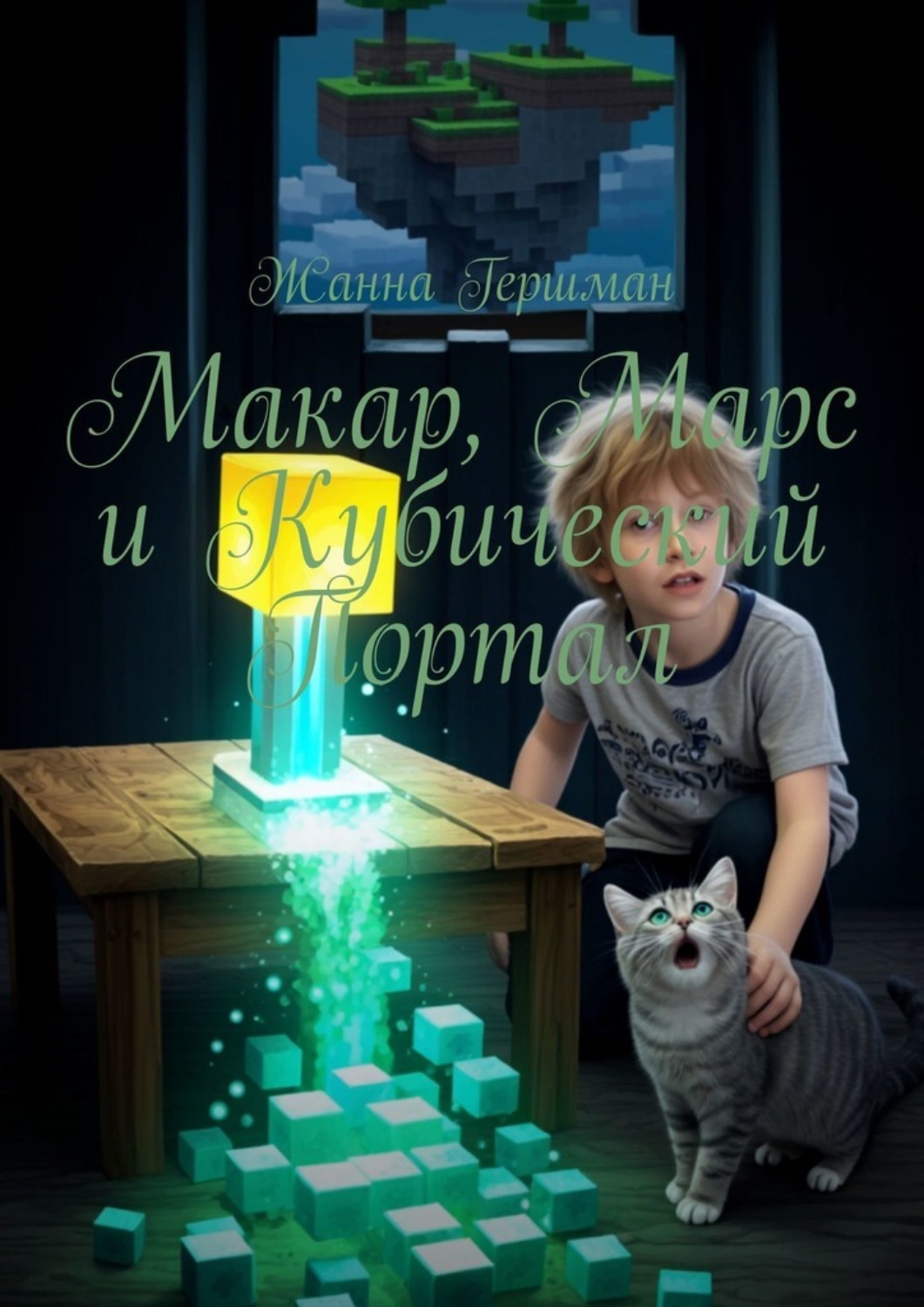 Обложка книги «Макар, Марс и Кубический Портал»