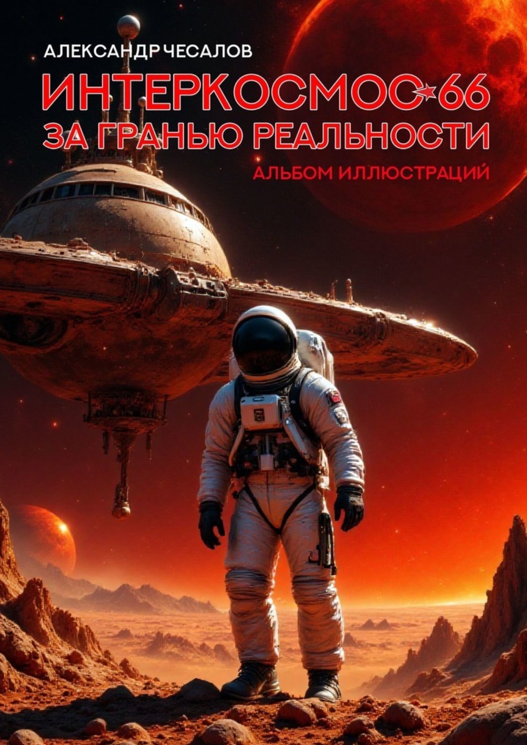 Обложка книги «Интеркосмос 66: за гранью реальности. Альбом иллюстраций»