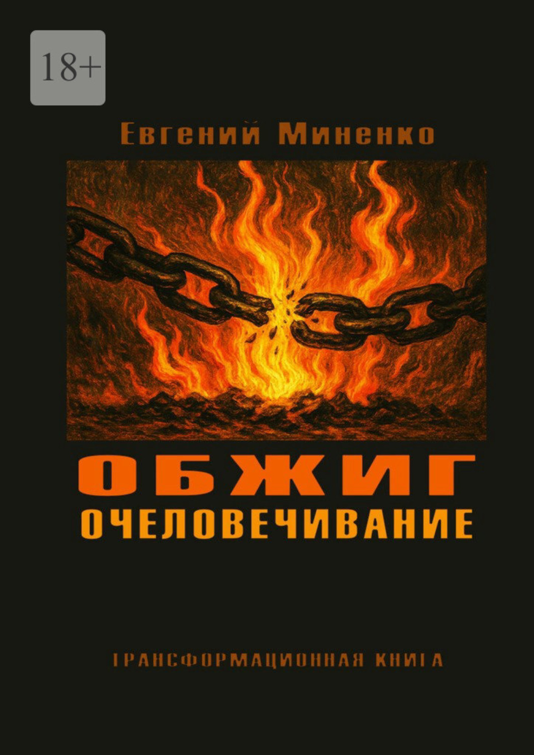 Обложка книги «Обжиг. Очеловечивание. Трансформационная книга»