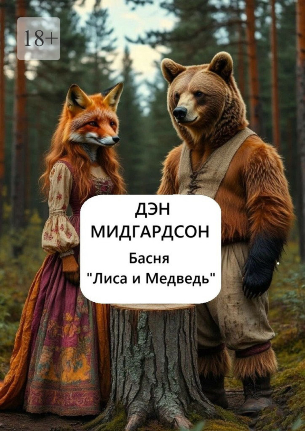 Обложка книги «Басня «Лиса и Медведь»»