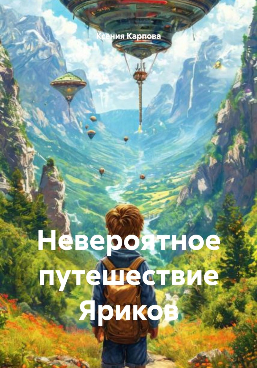 Обложка книги «Невероятное путешествие Яриков»