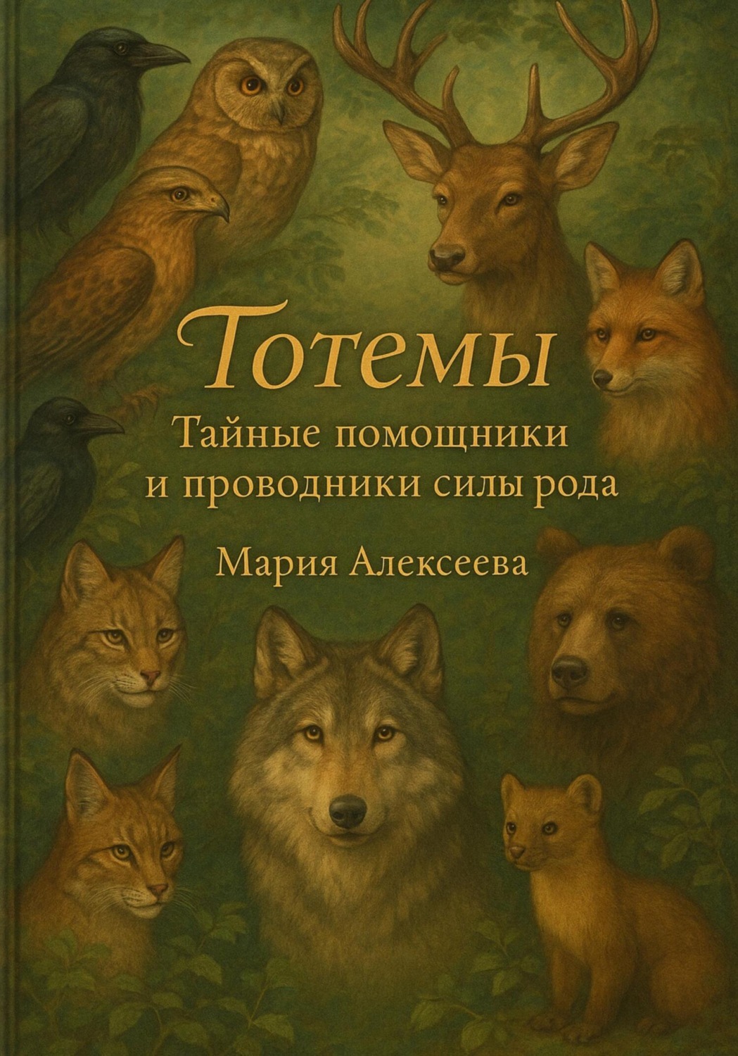 Обложка книги «Тотемы. Тайные помощники и проводники силы рода и души»