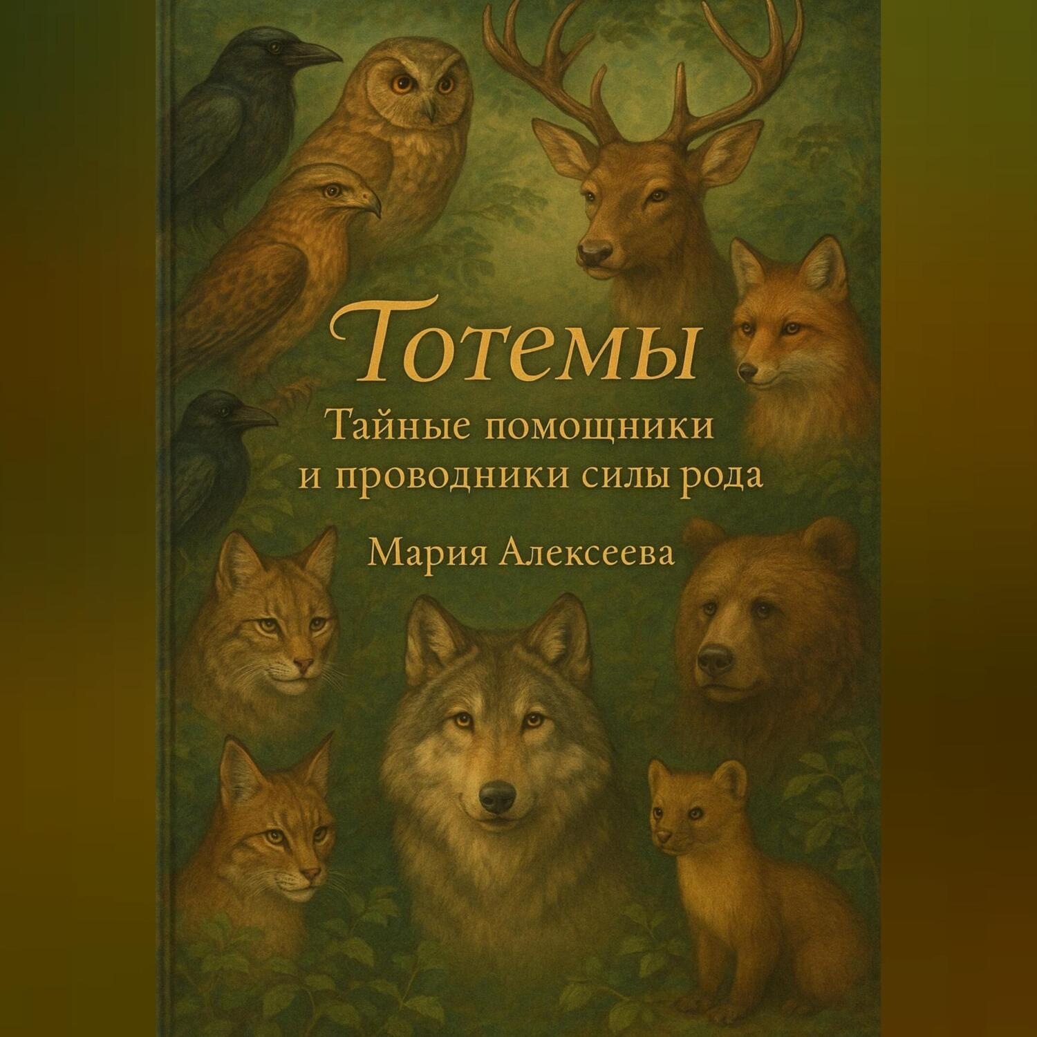 Обложка книги «Тотемы. Тайные помощники и проводники силы рода и души»
