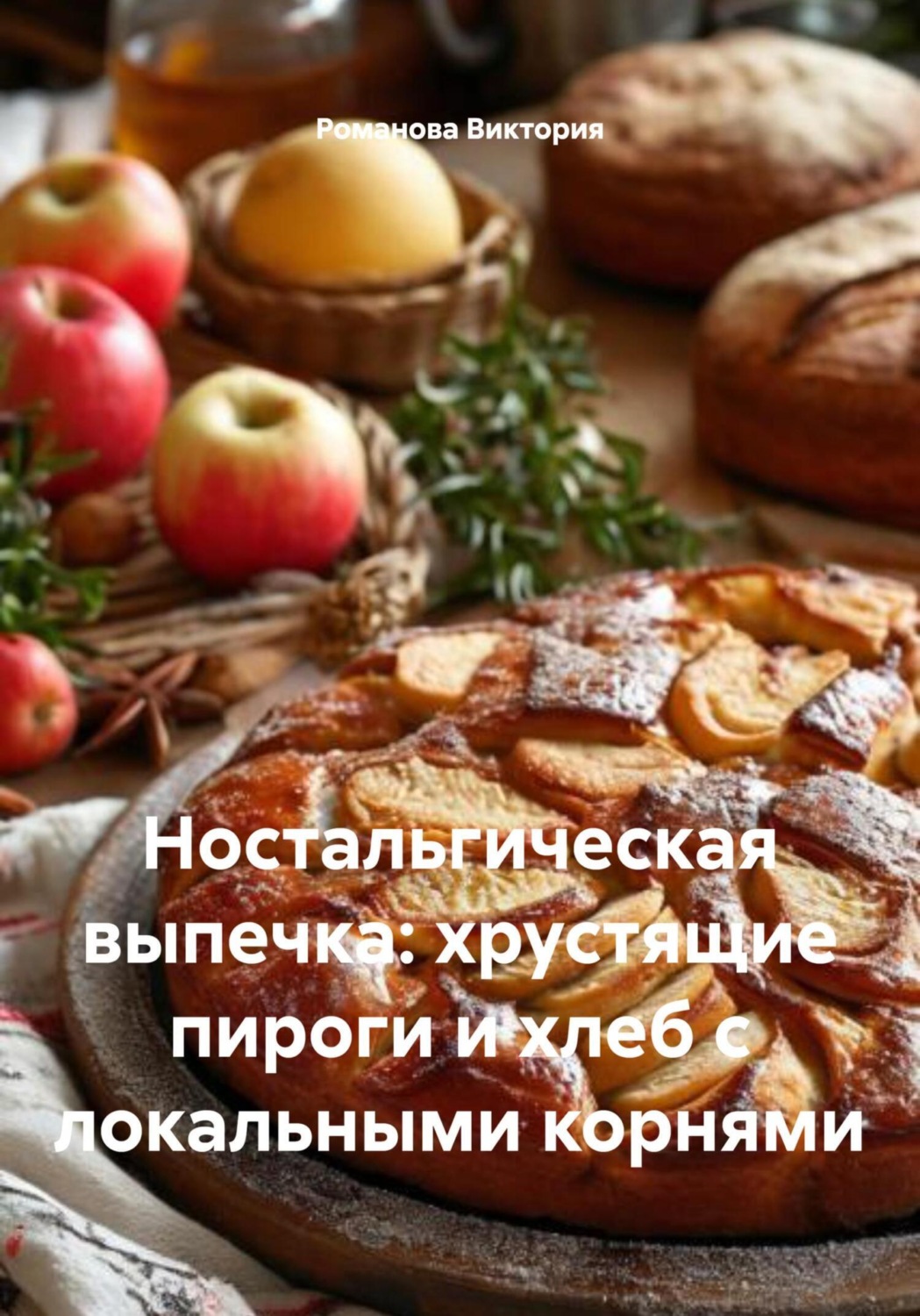 Обложка книги «Ностальгическая выпечка: хрустящие пироги и хлеб с локальными корнями»