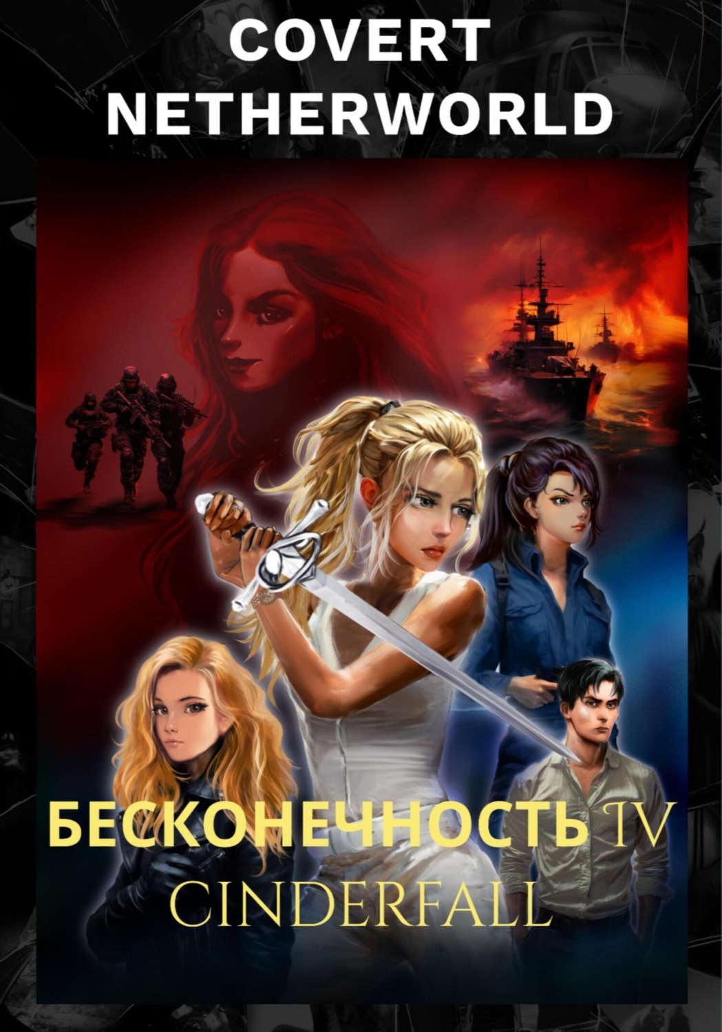 Обложка книги «COVERT NETHERWORLD 4: CINDERFALL»