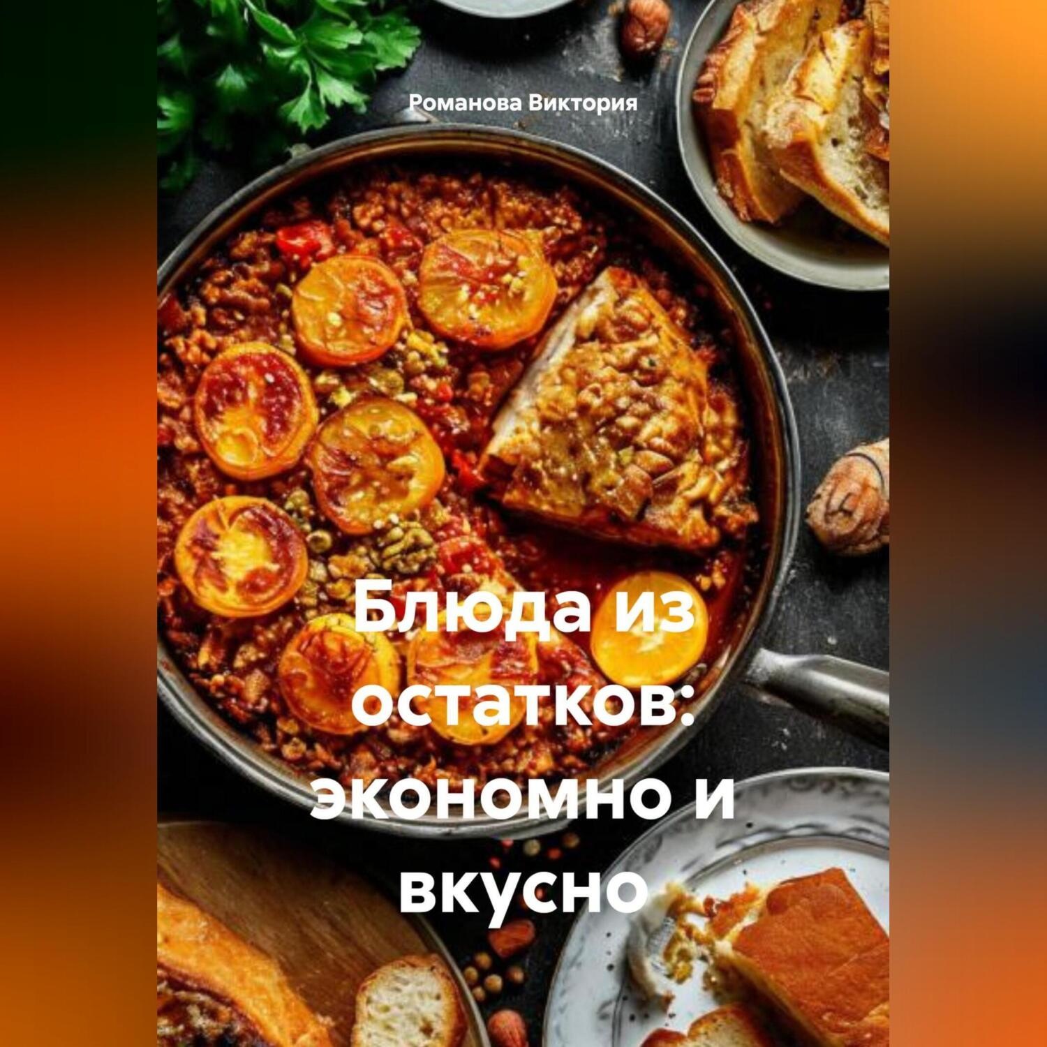 Обложка книги «Блюда из остатков: экономно и вкусно»