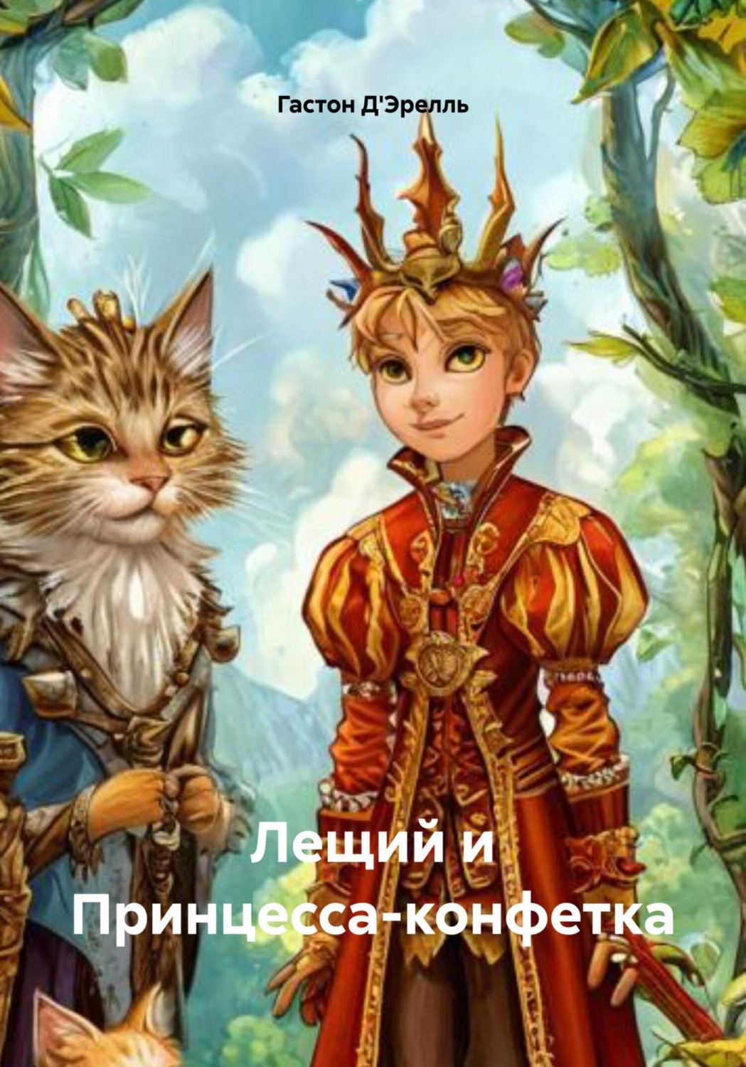 Обложка книги «Лещий и Принцесса-конфетка»