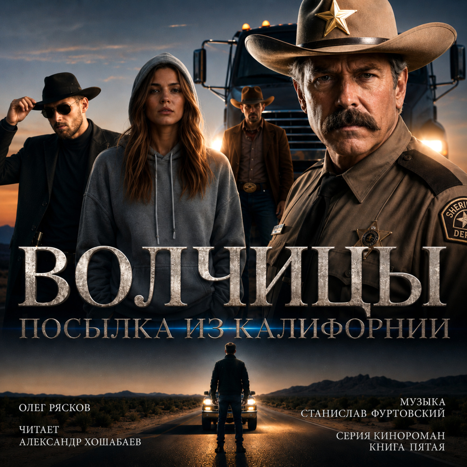 Обложка книги «Волчицы. Часть третья. Посылка из Калифорнии»