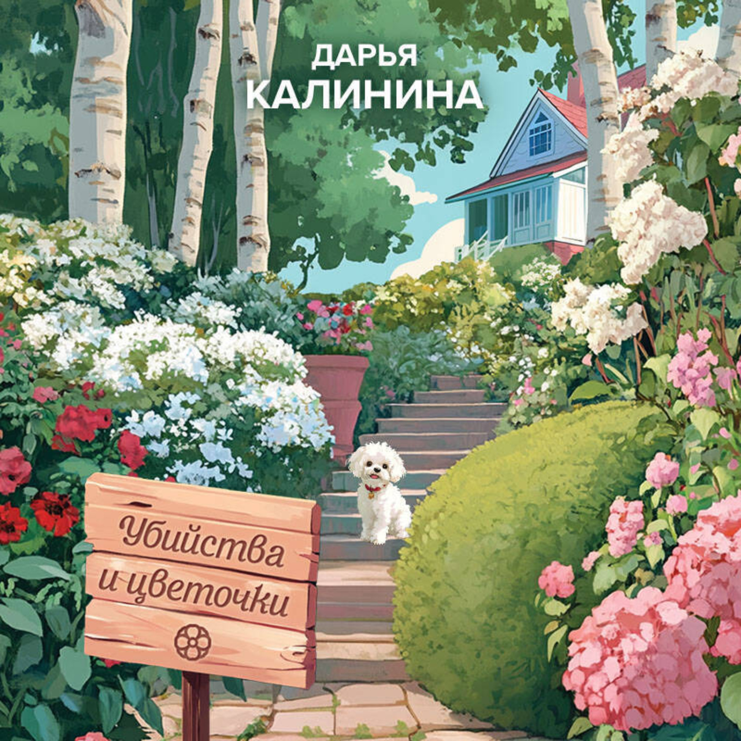 Обложка книги «Убийства и цветочки»