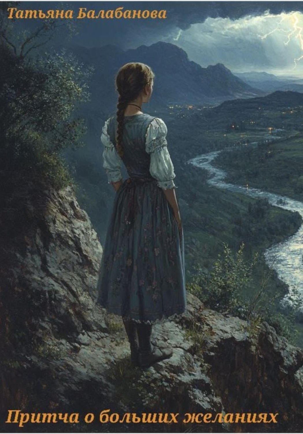 Обложка книги «Притча о больших желаниях»